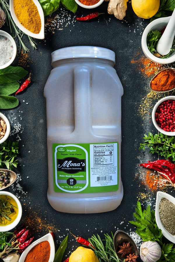 Wholesale - Case of  6 Mona's Original 5lb Jar